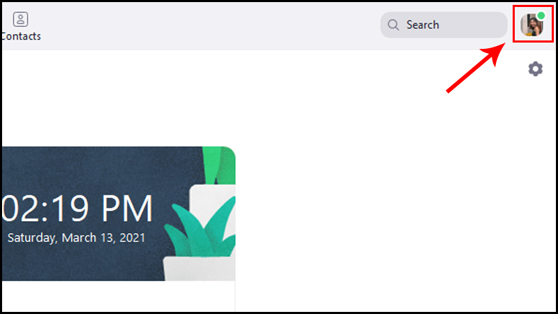 Chọn biểu tượng ảnh hồ sơ